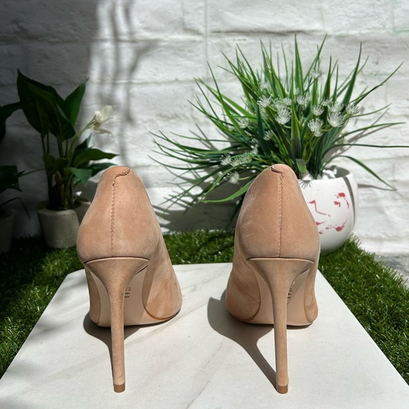 SCHUTZ Lou Pointed Toe Pump Women Nubuck  Pump size 7B NEW - Picture 4 of 16